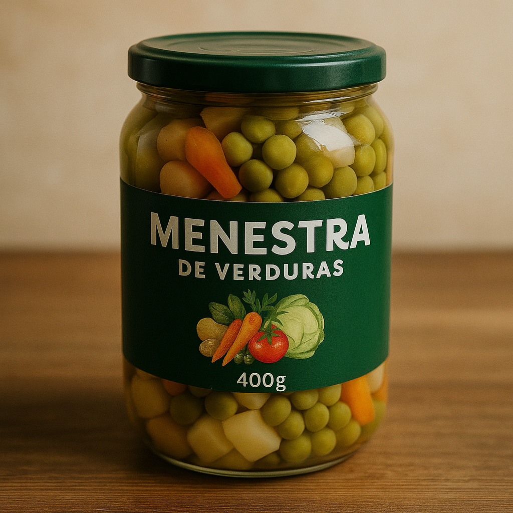 Bote de Menestra de Verduras 400g